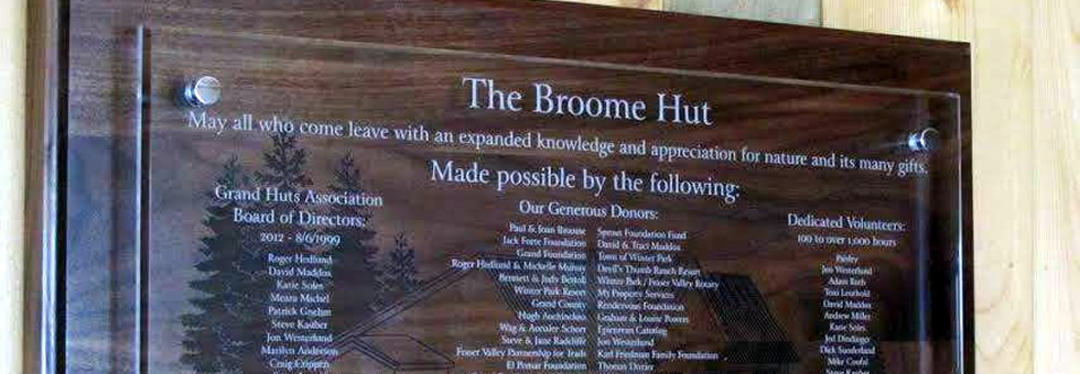 Thank You, Broome Hut Supporters!
